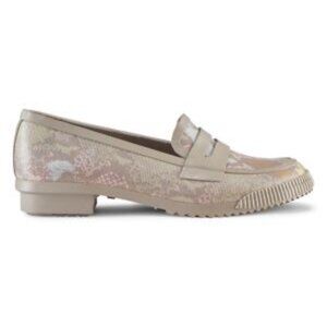 Cougar Ritz rubber rain mocasin shoes, size 6, Pattern: Snake Pigeon